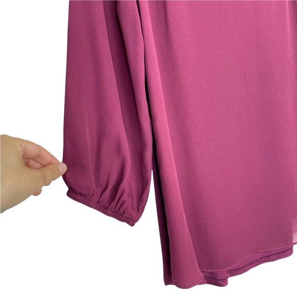 Stitch Fix l Fortune Ivy Anya Lace Detail Blouse, Small - Picture 7 of 10